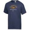 Carleton Knights ComfortWash Truck T-Shirt - Navy - Side View