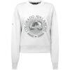 Colorado Avalanche Levelwear Women's Slate & Snow Sponge Tri-Blend Sweatshirt - White - Side View