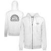 Nashville Predators Levelwear Podium Chenille Logo Full-Zip Hoodie - White - Front View