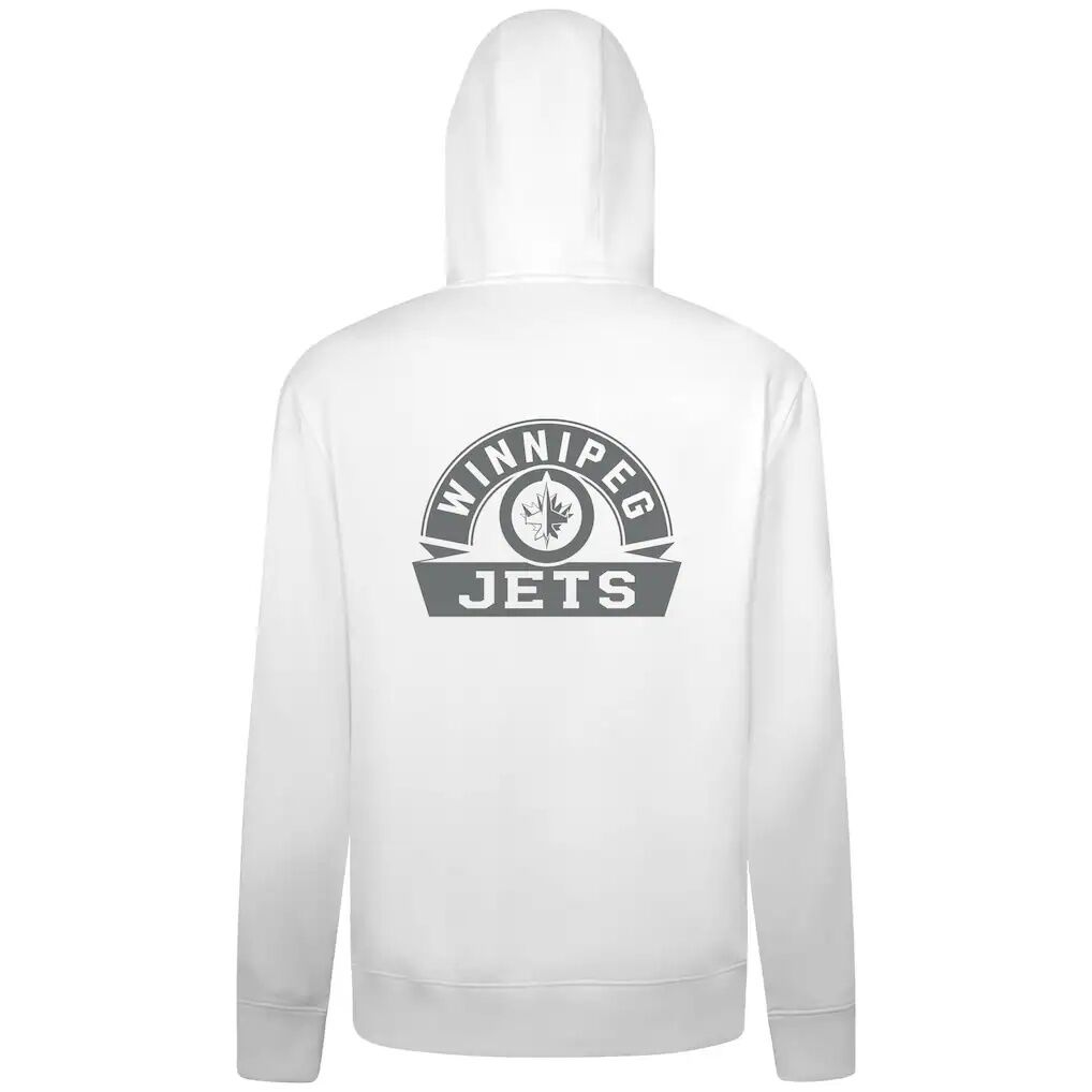 Winnipeg Jets Levelwear Podium Chenille Logo Full-Zip Hoodie