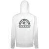 San Jose Sharks Levelwear Podium Chenille Logo Full-Zip Hoodie - White - Detail View