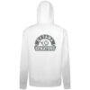 Ottawa Senators Levelwear Podium Chenille Logo Full-Zip Hoodie - White - Detail View
