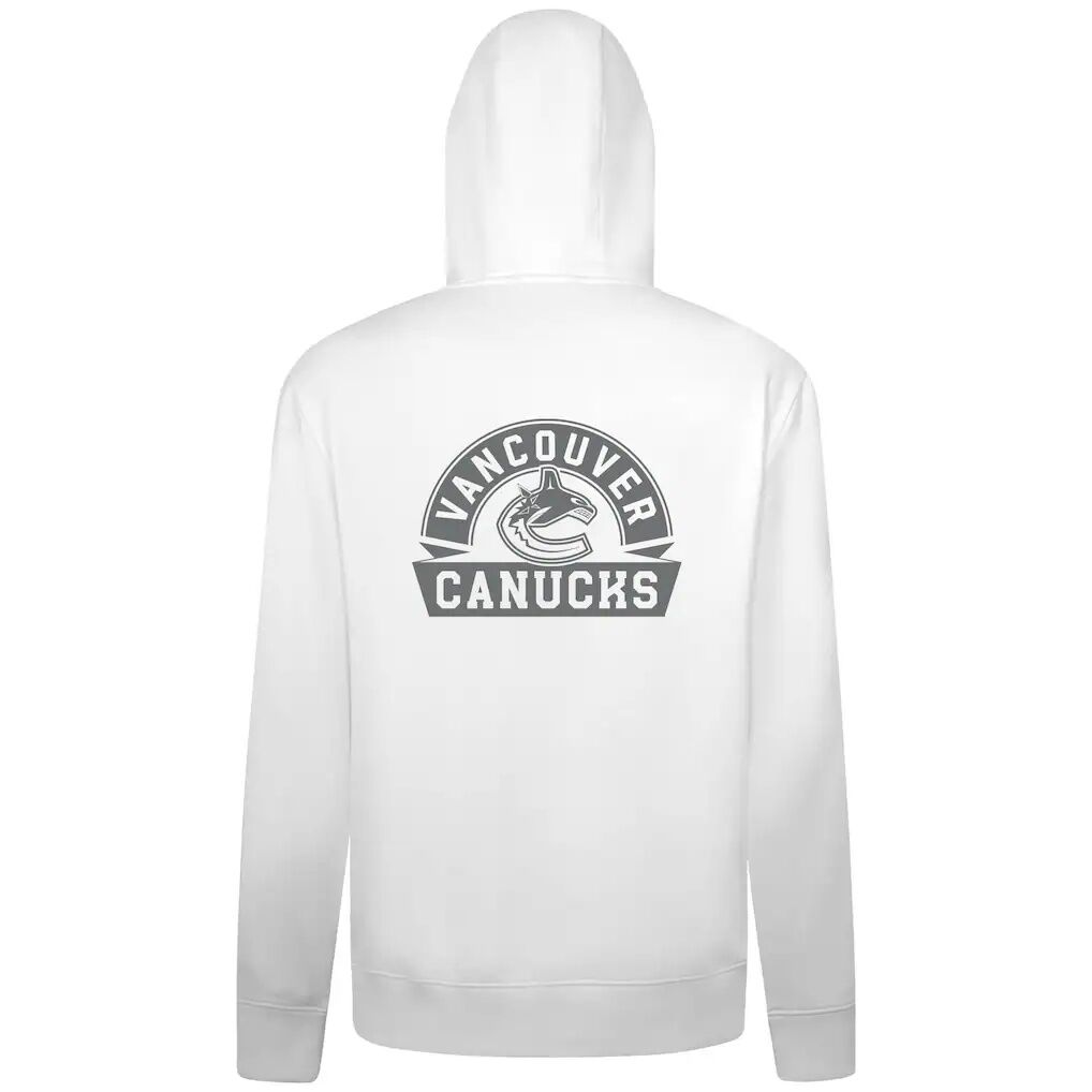 Vancouver Canucks Levelwear Podium Chenille Logo Full-Zip Hoodie