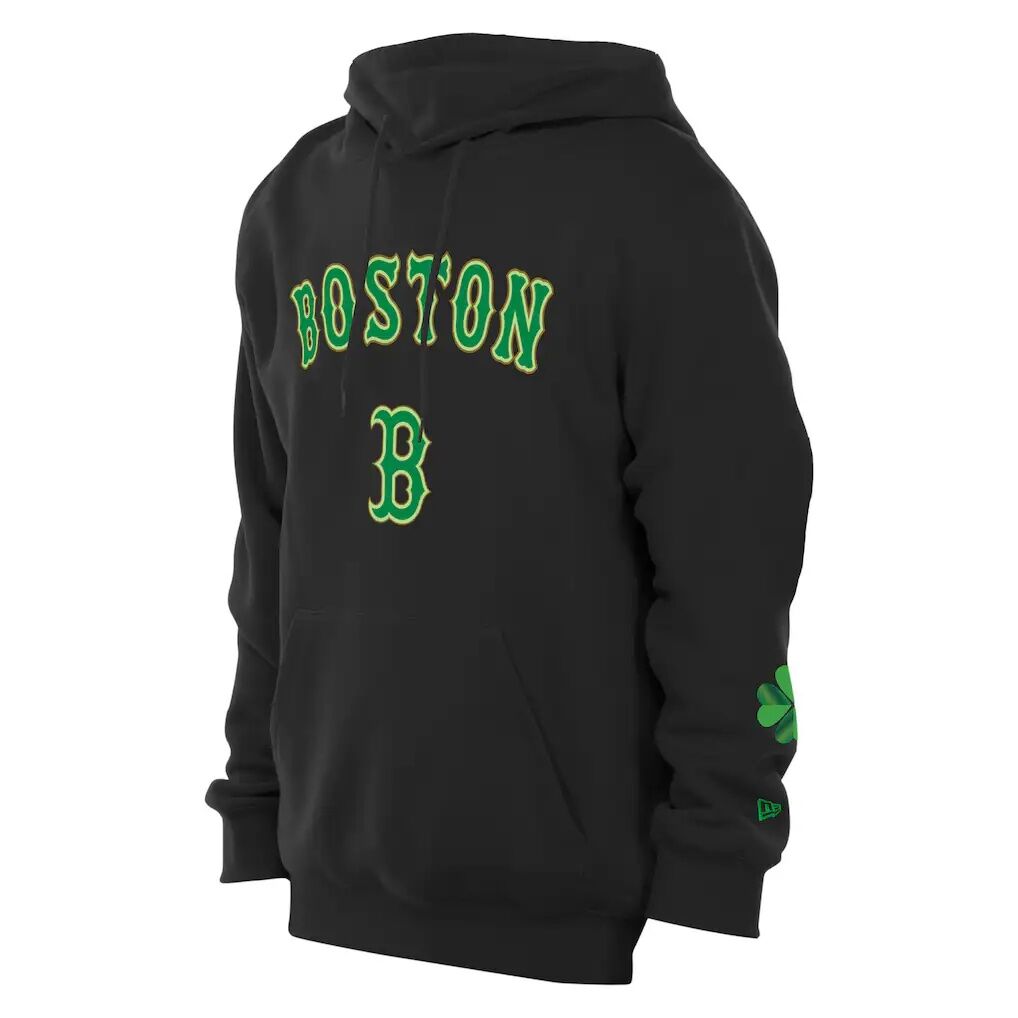 Boston Red Sox New Era 2026 St. Patrick's Day Fleece Hoodie