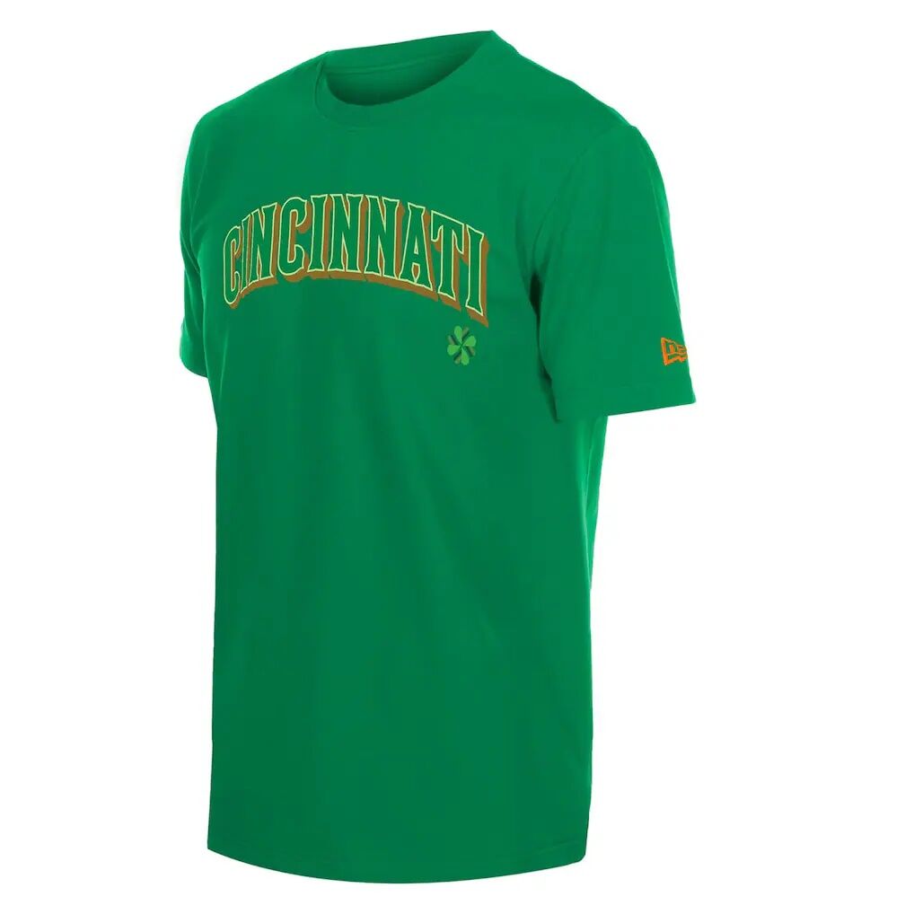 Cincinnati Reds New Era 2026 St. Patrick's Day T-Shirt