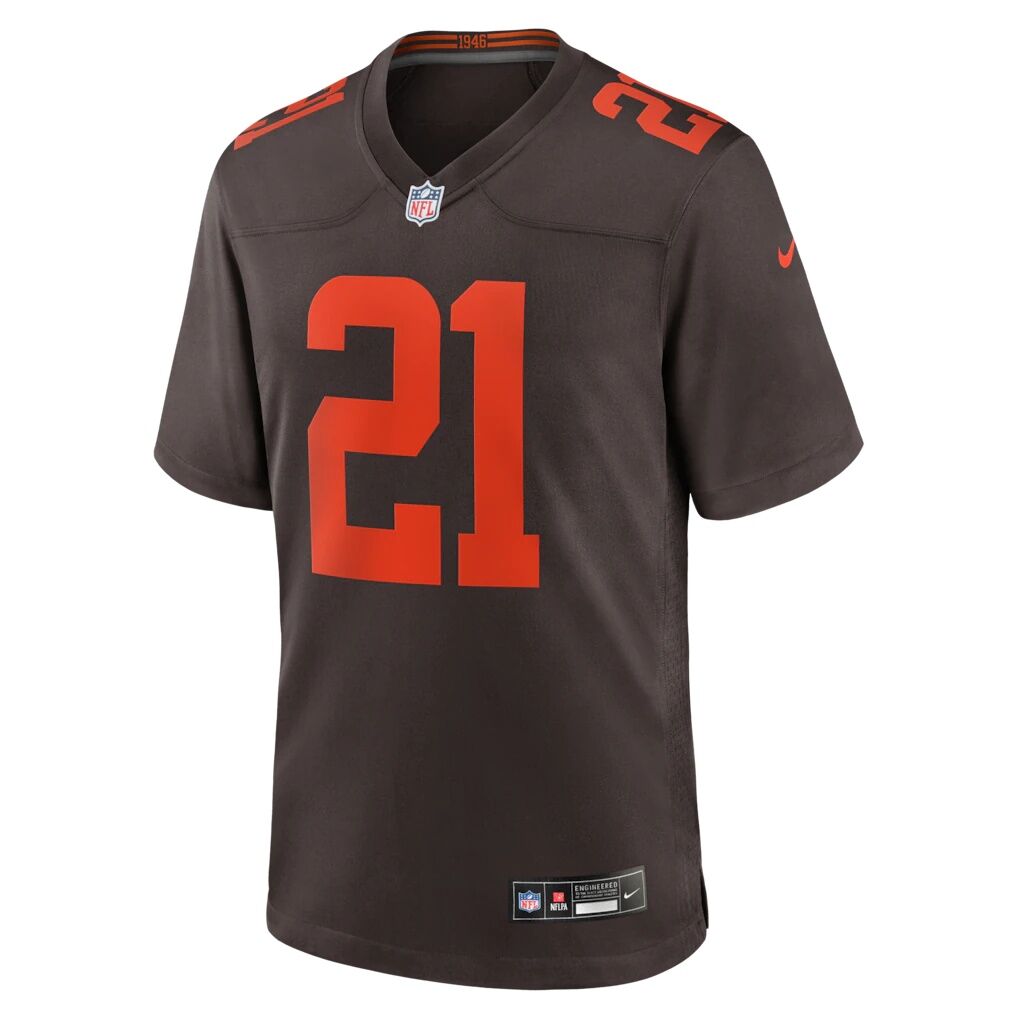 Denzel Ward Cleveland Browns Nike Alpha Dawg Game Jersey