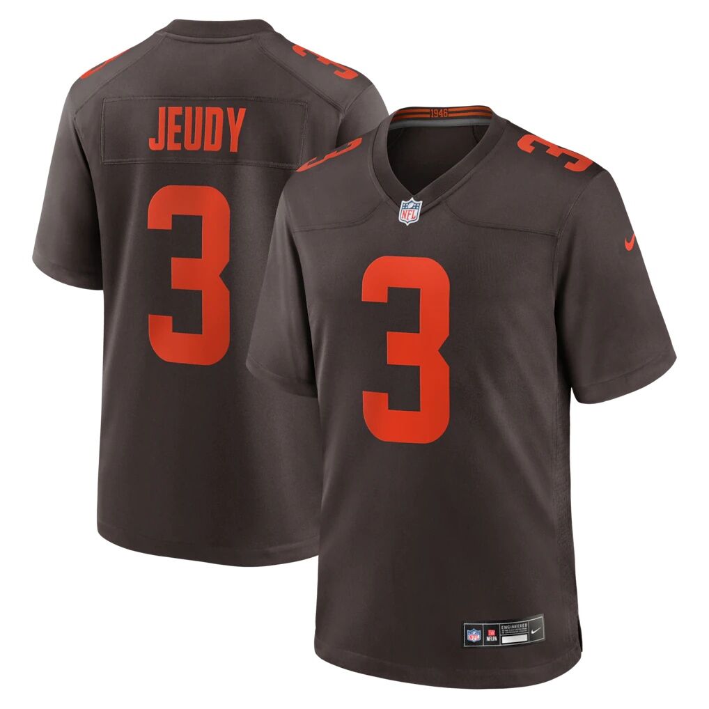 Jerry Jeudy Cleveland Browns Nike Alpha Dawg Game Jersey