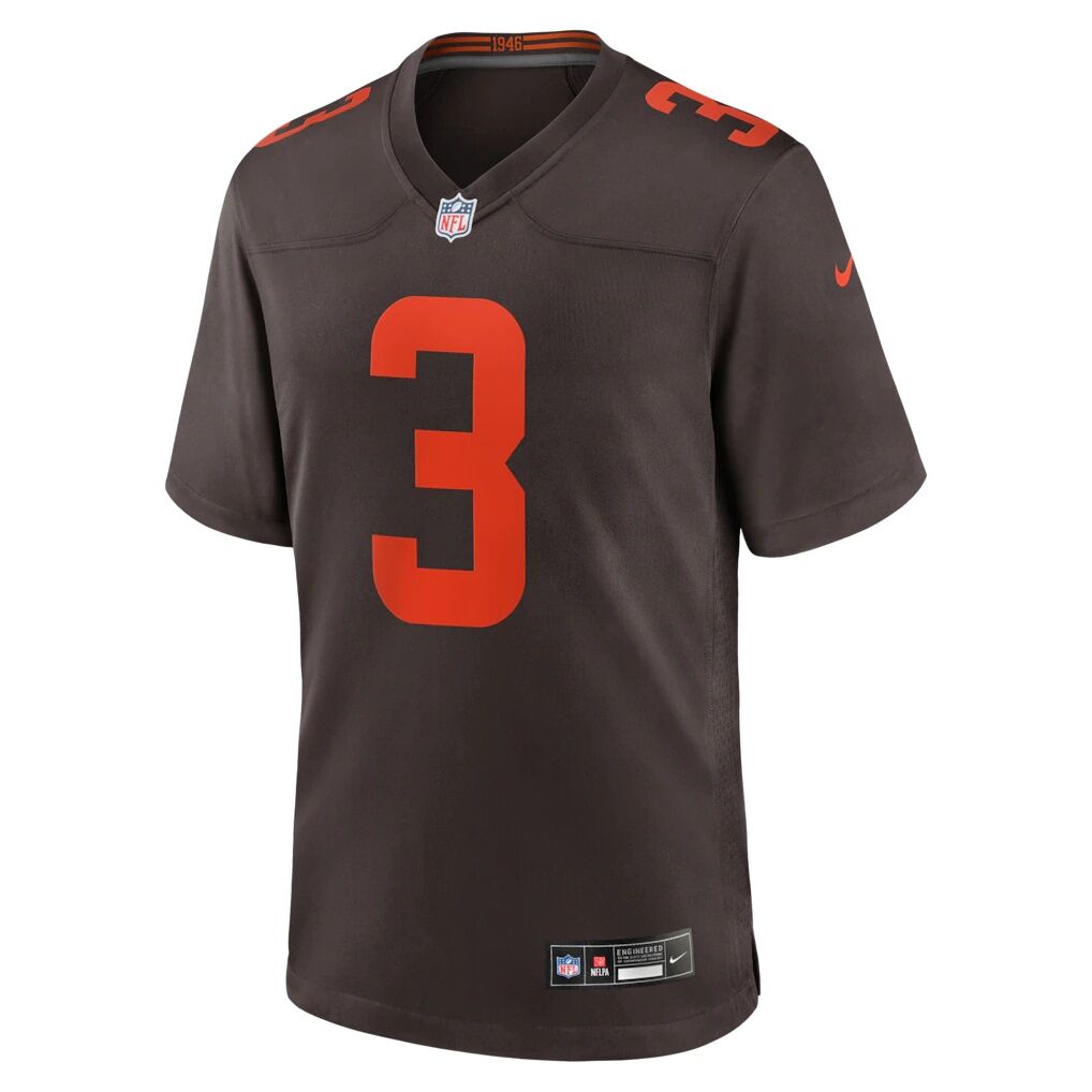 Jerry Jeudy Cleveland Browns Nike Alpha Dawg Game Jersey