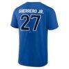 Vladimir Guerrero Jr. Toronto Blue Jays Winning Streak Name & Number T-Shirt - - Detail View