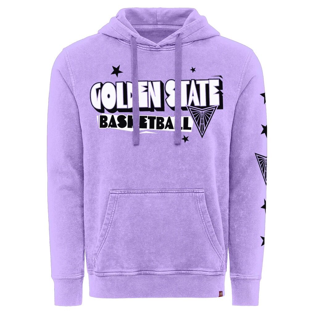 Golden State Valkyries Sportiqe Unisex Mineral Wash Hoodie - Violet