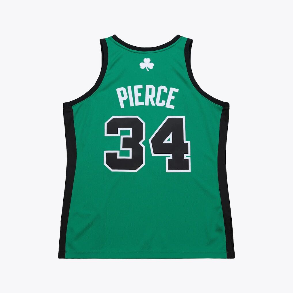 Paul Pierce Boston Celtics Mitchell & Ness 2007-08 Hardwood Classics Authentic Jersey - Kelly Green