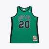 Ray Allen Boston Celtics Mitchell & Ness 2007-08 Hardwood Classics Authentic Jersey - - Front View