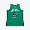Kevin Garnett Boston Celtics Mitchell & Ness 2007-08 Hardwood Classics Authentic Jersey - - Side View