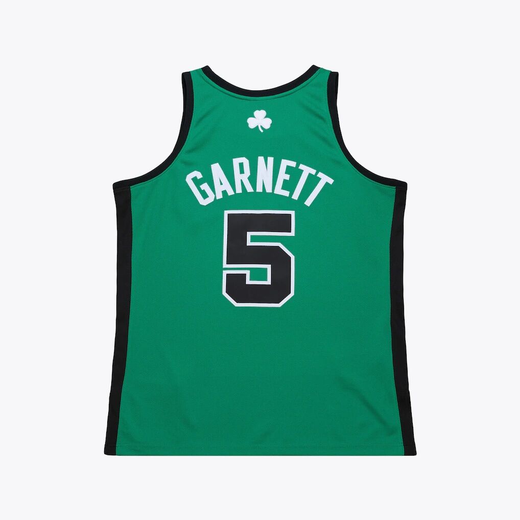 Kevin Garnett Boston Celtics Mitchell & Ness 2007-08 Hardwood Classics Authentic Jersey - Kelly Green