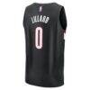 Damian Lillard Portland Trail Blazers Fashion7 Youth Fast Break Replica Jersey - Black - - Detail View