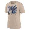 Dallas Cowboys Nike Rewind Tri-Blend T-Shirt - - Side View
