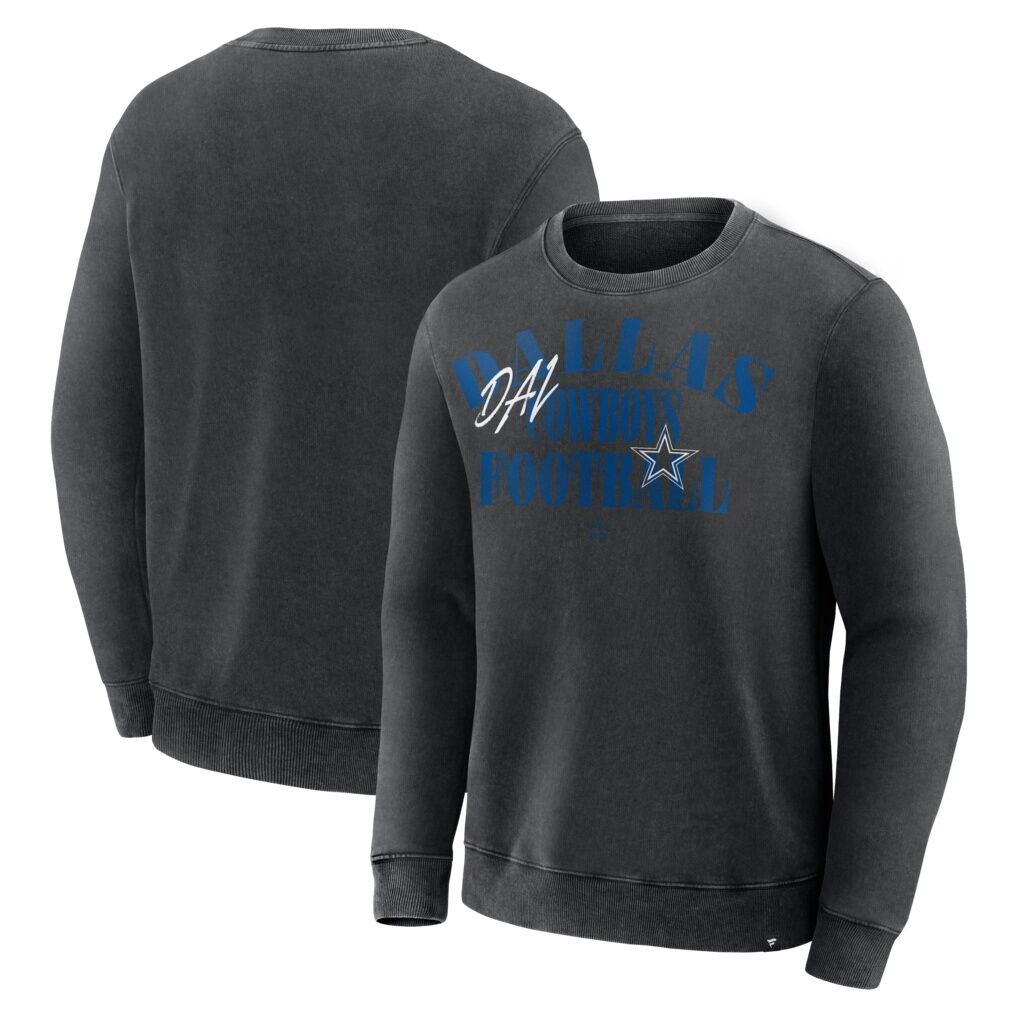 Dallas Cowboys Fashion7 Halftime Lead Relaxed Heavyweight French Terry Sweatshirt