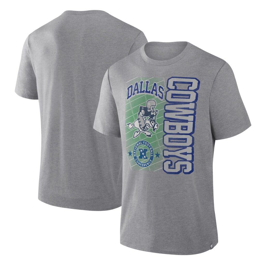 Dallas Cowboys Fashion7 Tribute Direct Handoff Tri-Blend T-Shirt