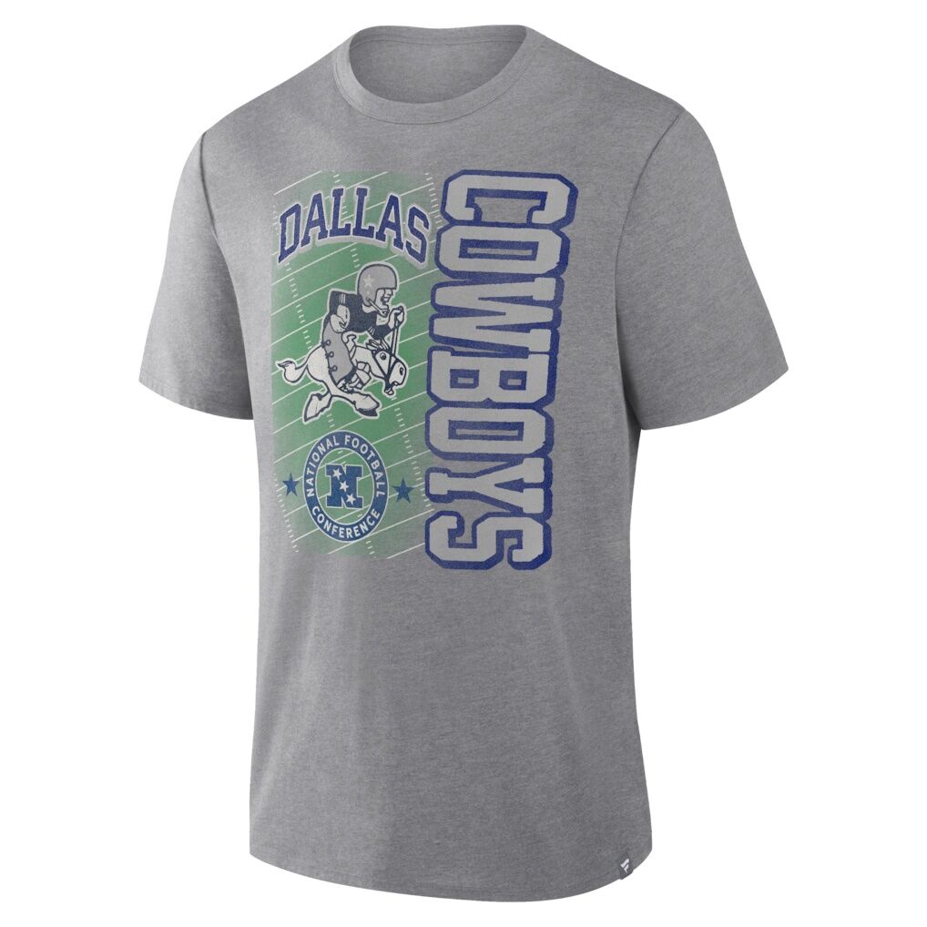 Dallas Cowboys Fashion7 Tribute Direct Handoff Tri-Blend T-Shirt