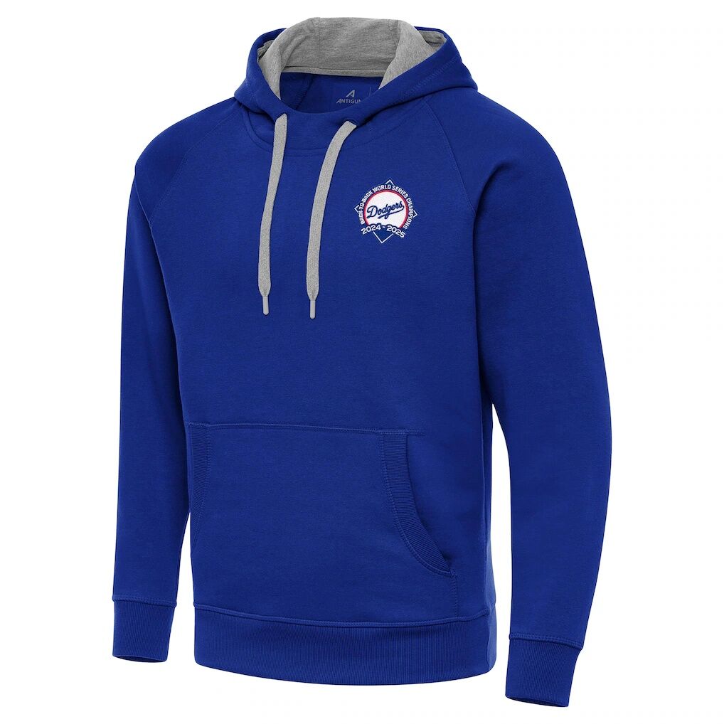 Los Angeles Dodgers Antigua Back-to-Back World Series Champions Victory Hoodie – Royal