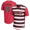 Georgia Bulldogs GameDay Greats Unisex NIL Pick-A-Player Collegiate Women's Soccer Lightweight Fashion Jersey - Red - Front View