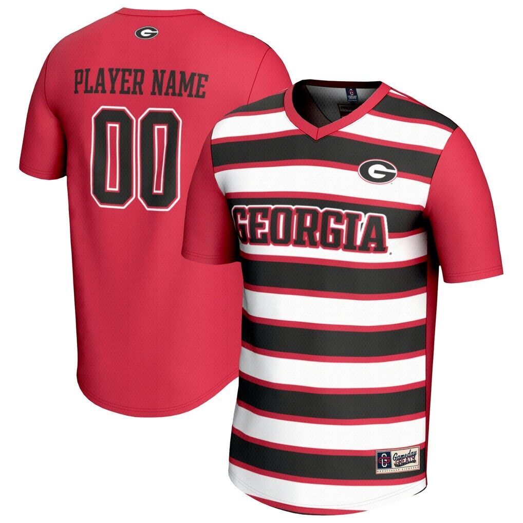 Georgia Bulldogs GameDay Greats Unisex NIL Pick-A-Player Collegiate Women's Soccer Lightweight Fashion Jersey