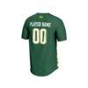George Mason Patriots GameDay Greats Youth NIL Pick-A-Player Collegiate Women's Soccer Lightweight Fashion Jersey - Green - Front View