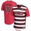 Georgia Bulldogs GameDay Greats Youth NIL Pick-A-Player Collegiate Women's Soccer Lightweight Fashion Jersey - Red - Front View