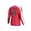 Georgia Bulldogs GameDay Greats Unisex NIL Pick-A-Player Collegiate Women's Volleyball Lightweight Fashion Jersey - Red - Detail View