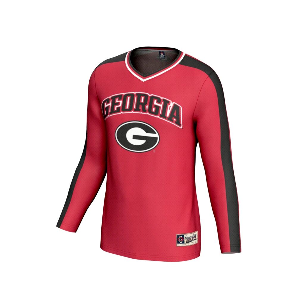 Georgia Bulldogs GameDay Greats Unisex NIL Pick-A-Player Collegiate Women's Volleyball Lightweight Fashion Jersey