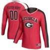 Georgia Bulldogs GameDay Greats Youth NIL Pick-A-Player Collegiate Women's Volleyball Lightweight Fashion Jersey - Red - Front View