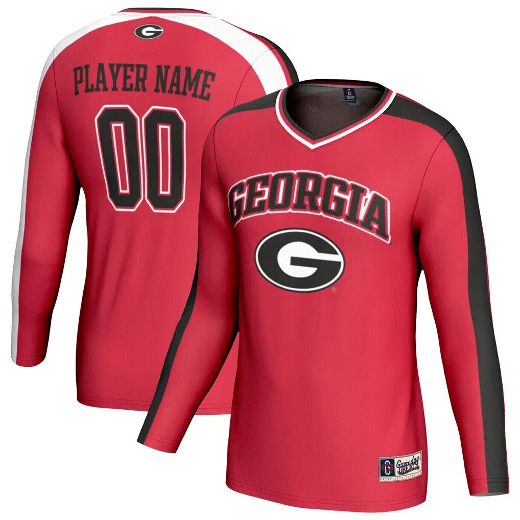 Georgia Bulldogs GameDay Greats Youth NIL Pick-A-Player Collegiate Women's Volleyball Lightweight Fashion Jersey