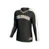 Colorado Buffaloes GameDay Greats Youth NIL Pick-A-Player Collegiate Women's Volleyball Lightweight Fashion Jersey - Black - Side View
