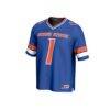 Boise State Broncos GameDay Greats Youth Collegiate Football Lightweight Fashion Jersey - - Side View