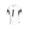 Boise State Broncos GameDay Greats Unisex Collegiate Football Lightweight Fashion Jersey - White - Detail View