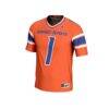 Boise State Broncos GameDay Greats Youth Collegiate Football Lightweight Fashion Jersey - Orange - Side View