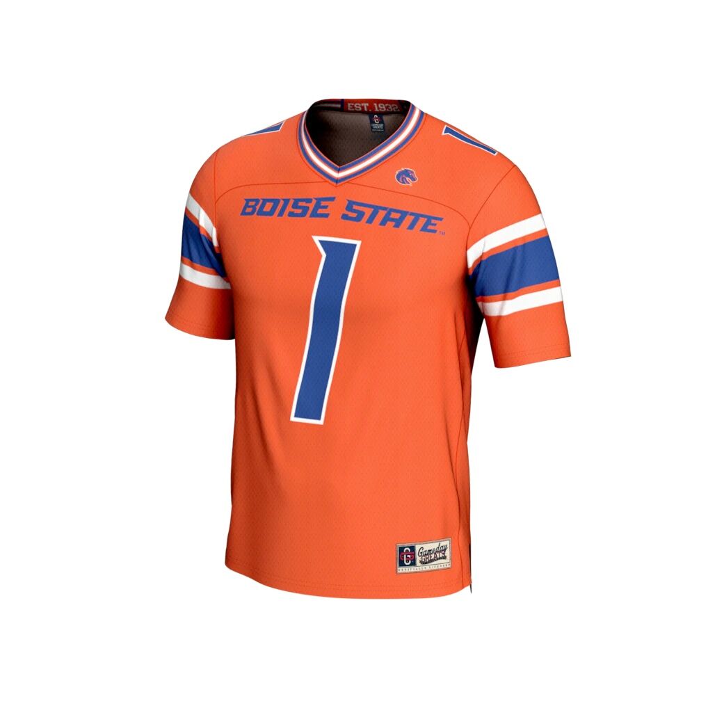 Boise State Broncos GameDay Greats Youth Collegiate Football Lightweight Fashion Jersey