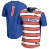 Boise State Broncos GameDay Greats Unisex Lightweight Collegiate #1 Soccer Fashion Jersey - - Front View