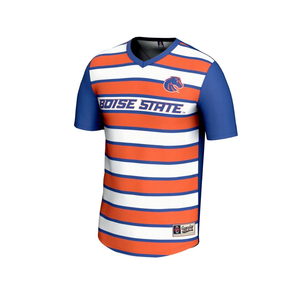 Boise State Broncos GameDay Greats Unisex Lightweight Collegiate #1 Soccer Fashion Jersey - Royal