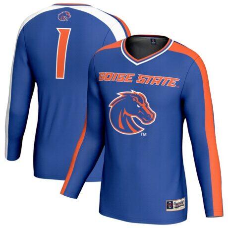 Boise State Broncos GameDay Greats Youth Lightweight Women's #1 Volleyball Fashion Jersey - - Front View