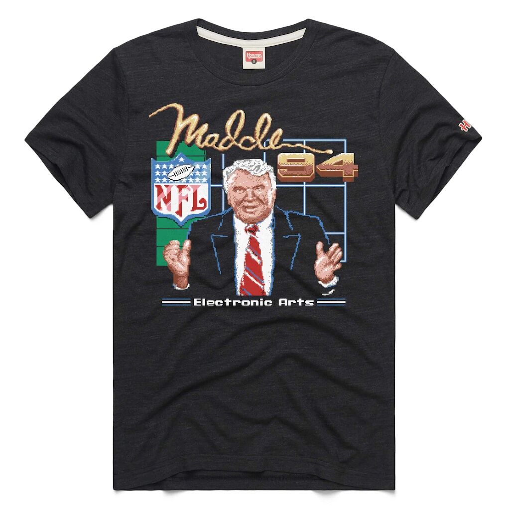 Homage Unisex Madden NFL '94 Title Screen Tri-Blend T-Shirt
