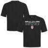 USWNT Levelwear Vanguard Luxe Signature T-Shirt - Black - Front View