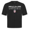 USWNT Levelwear Vanguard Luxe Signature T-Shirt - Black - Side View