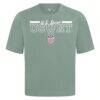 USWNT Levelwear Vanguard Luxe Signature T-Shirt - Green - Side View