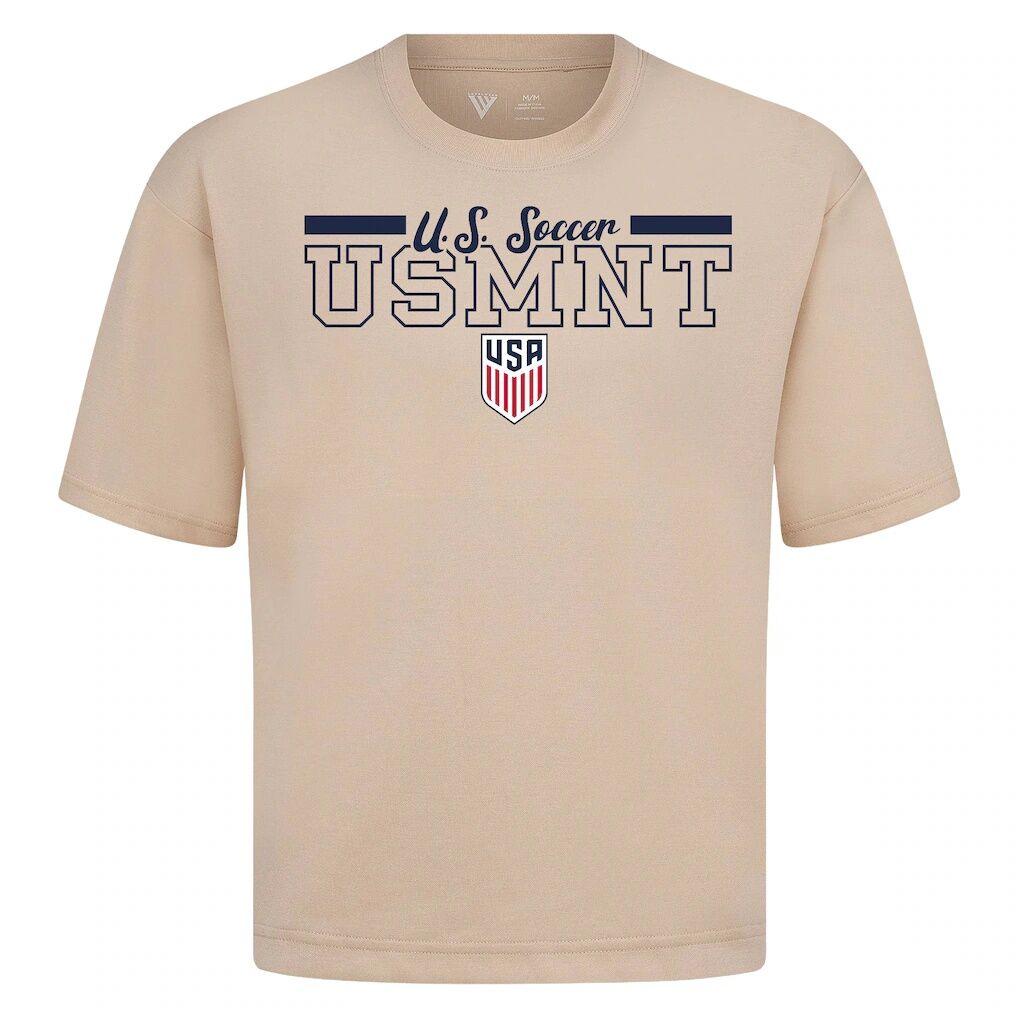 USMNT Levelwear Vanguard Luxe Signature T-Shirt - Khaki