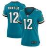 Travis Hunter Jacksonville Jaguars Nike Women's Alternate 2 Prowler Throwback Game Jersey - Teal - Front View