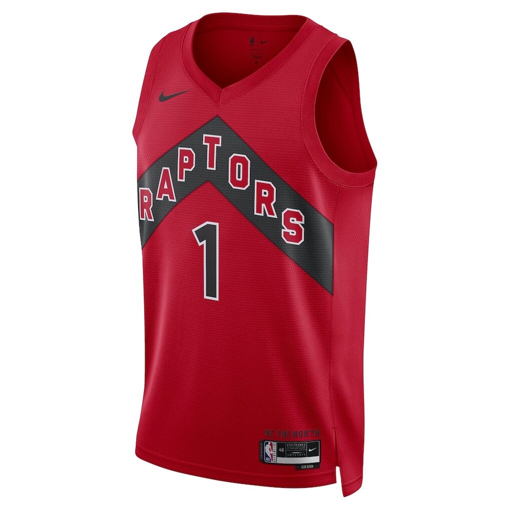 Gradey Dick Toronto Raptors Nike Unisex Swingman Player Jersey - Icon Edition