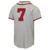Trea Turner Philadelphia Phillies Nike Youth 2026 Field of Dreams Replica Jersey - Gray - Detail View