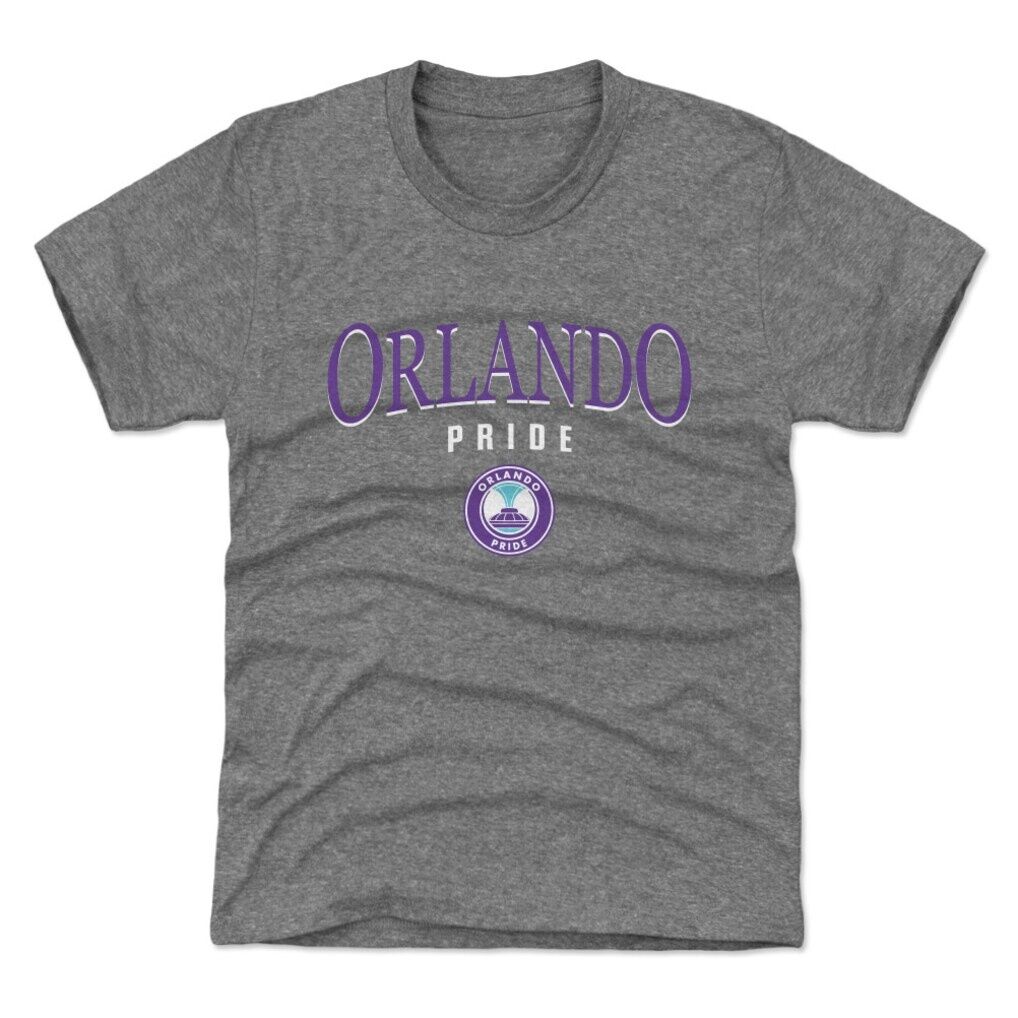 Orlando Pride 500 Level Youth Team Arch Name Graphic T-Shirt