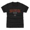 Houston Dash 500 Level Youth Team Arch Name Graphic T-Shirt - Black - Front View